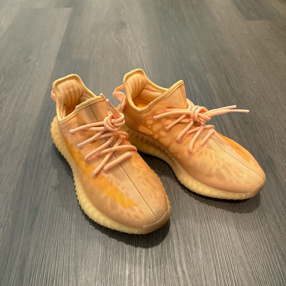 Adidas Yeezy Boost 350 V2 in Peach and Cream